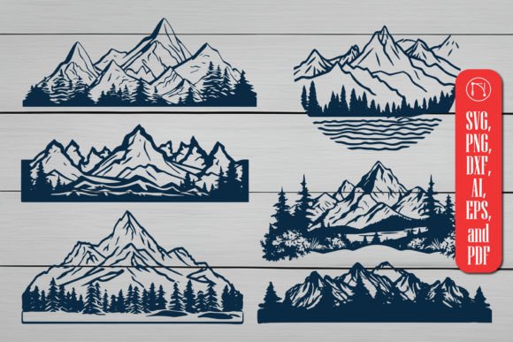Download Cricut Mountains Laser Cut SVG Bundle - Laser cut svg bundle Collection