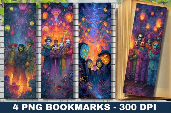 Download Carnival Clown Horror Creepy Bookmark - Premium Resources